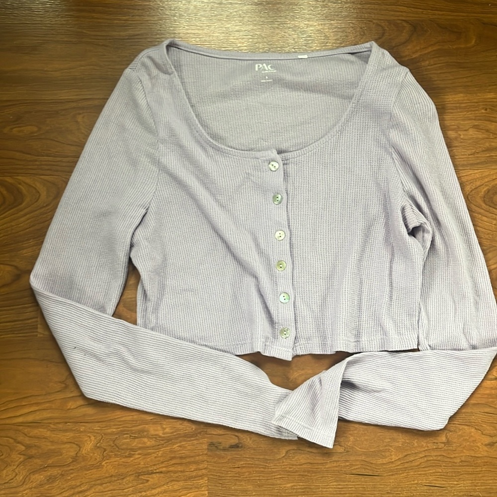 Ribbed Lilac Tank Top